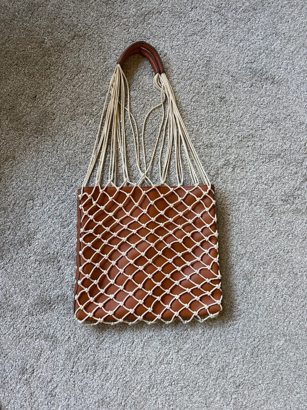 Universal Thread Knotted Rope Tote Bag - Picture 1 of 9